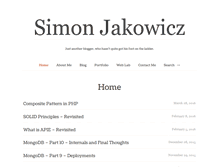 Tablet Screenshot of jakowicz.com